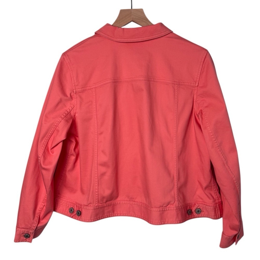 Talbots Classic Jean Coral Jacket Size-1XP NWT - Picture 4 of 13